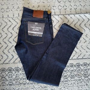 Hitoshi Kato jeans - Pen Slim - Indigo Raw 10.5oz Selvedge